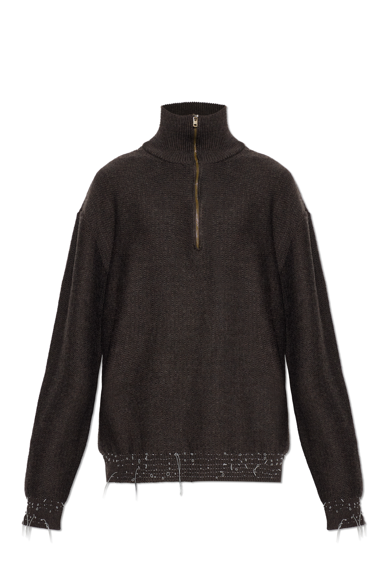 Maison Margiela Sweater with decorative threads | Women's | Vitkac